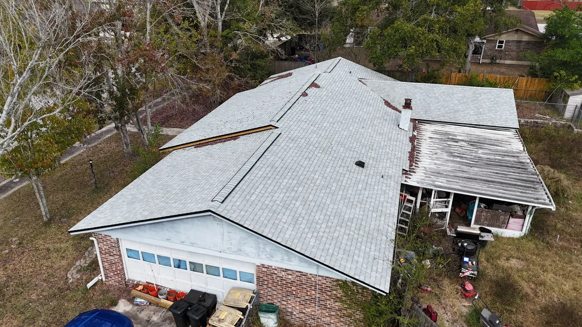 Shingle roof installation on Florida home in Nocatee